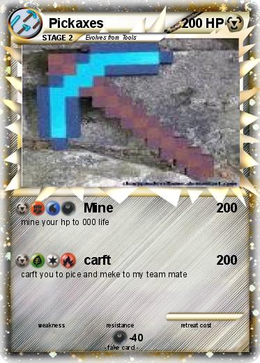 Pokemon Pickaxes