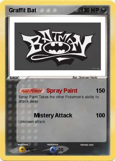 Pokemon Graffit Bat