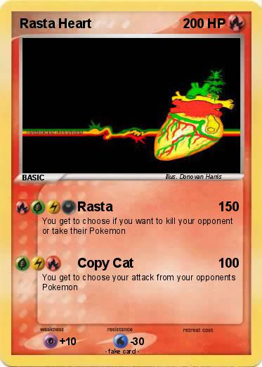 Pokemon Rasta Heart