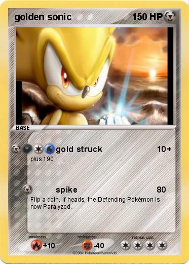 Pokemon golden sonic