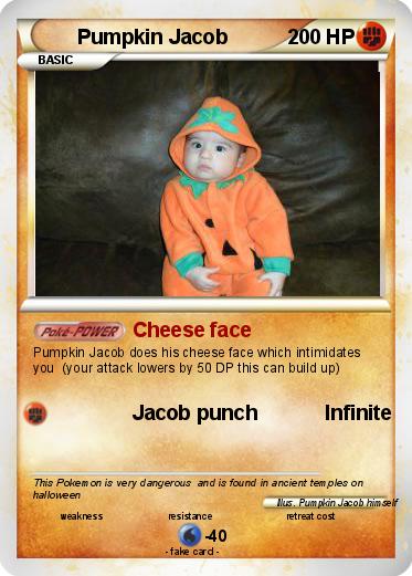 Pokemon Pumpkin Jacob
