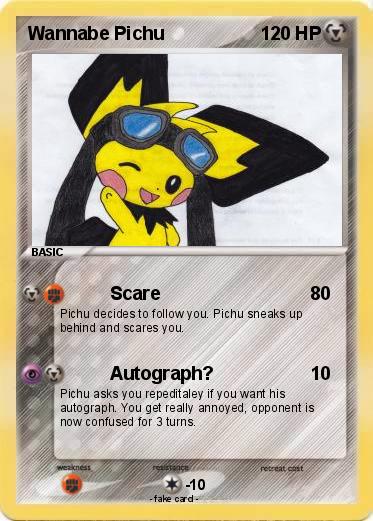 Pokemon Wannabe Pichu