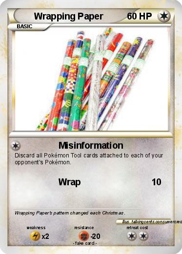 Pokemon Wrapping Paper