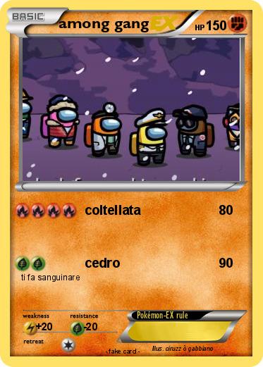 Pokemon among gang