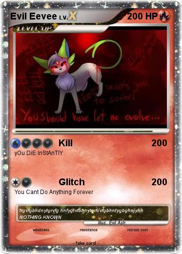 Pokemon Evil Eevee