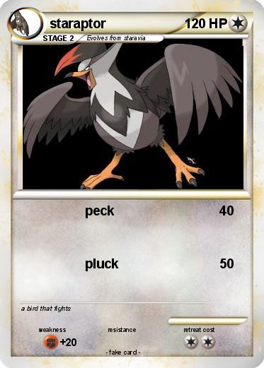 Pokemon staraptor