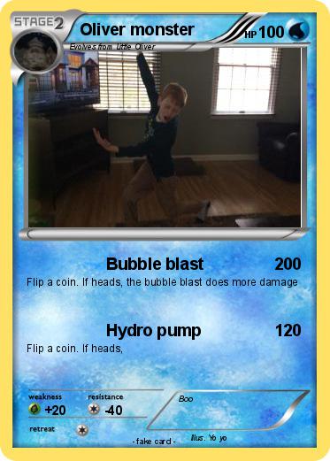 Pokemon Oliver monster