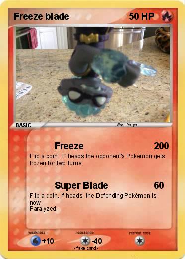 Pokemon Freeze blade