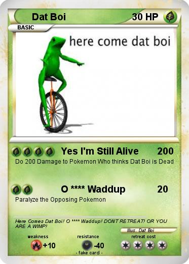 Pokemon Dat Boi