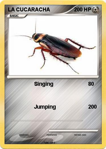 Pokemon LA CUCARACHA