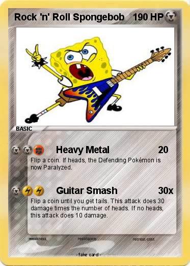 Pokemon Rock 'n' Roll Spongebob