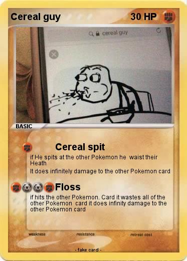 Pokemon Cereal guy