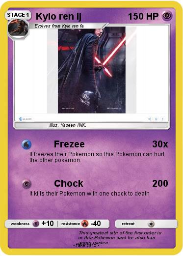 Pokemon Kylo ren lj