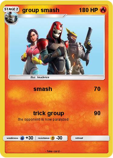 Pokemon group smash