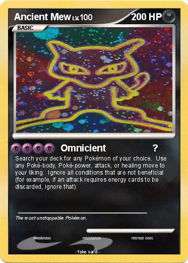 Pokemon Ancient Mew