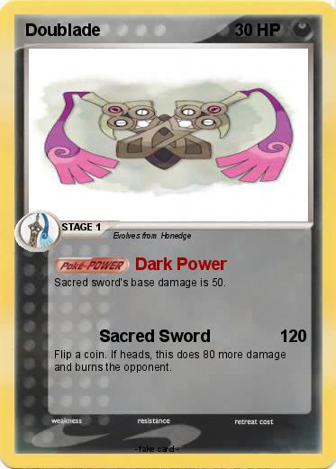Pokemon Doublade