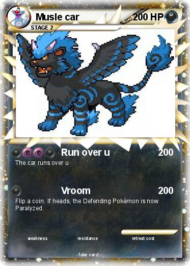 Pokemon Musle car