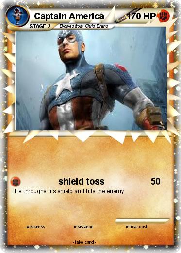 Pokemon Captain America