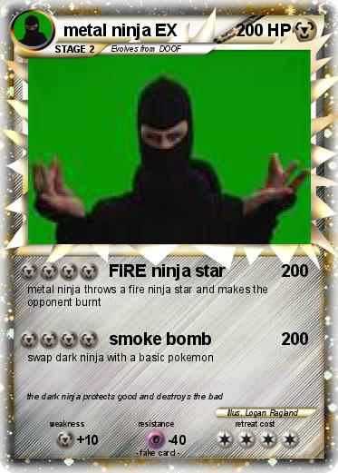 Pokemon metal ninja EX