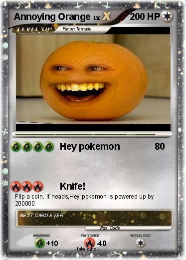 Pokemon Annoying Orange