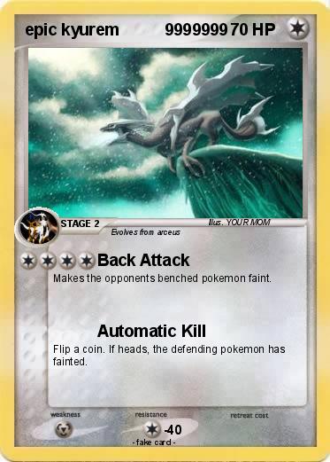 Pokemon epic kyurem          9999999