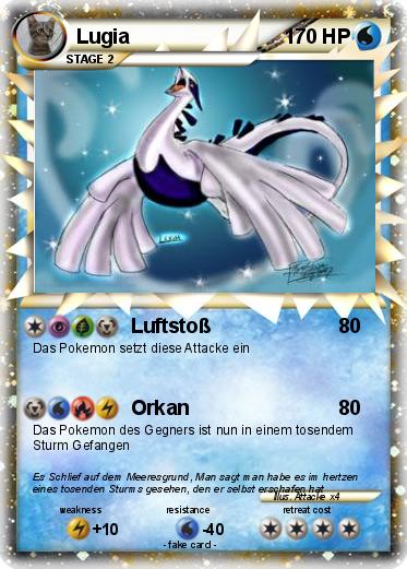 Pokemon Lugia