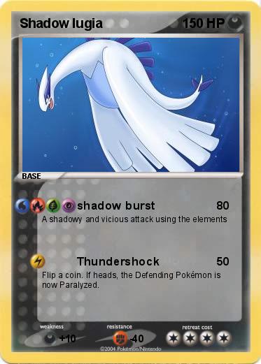 Pokemon Shadow lugia