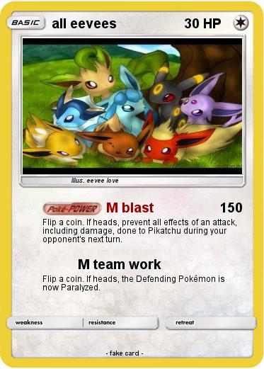 Pokemon all eevees