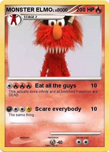 Pokemon MONSTER ELMO