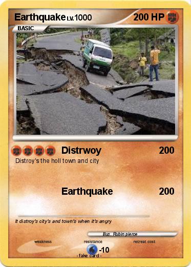 Pokemon Earthquake