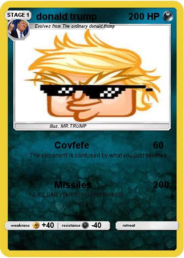 Pokemon donald trump