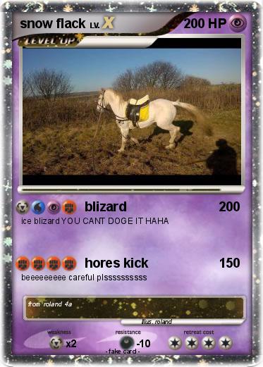 Pokemon snow flack