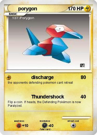 Pokemon porygon