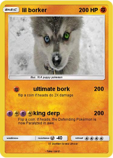 Pokemon lil borker
