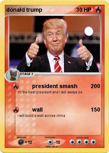 Pokemon donald trump
