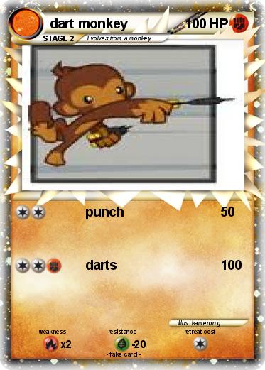 Pokemon dart monkey