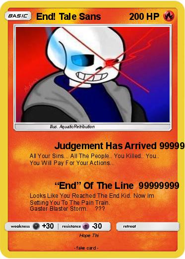 Pokemon End! Tale Sans