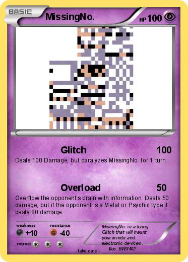 Pokemon MissingNo.