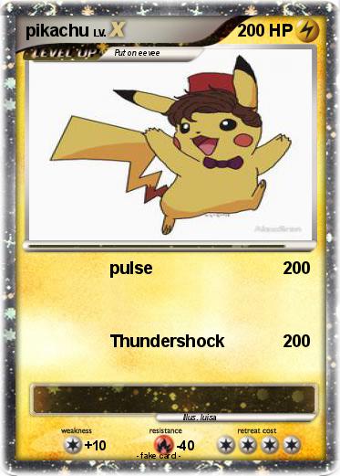 Pokemon pikachu