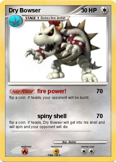 Pokemon Dry Bowser