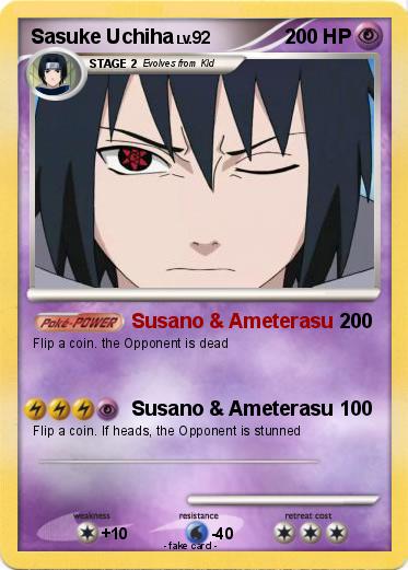 Pokemon Sasuke Uchiha