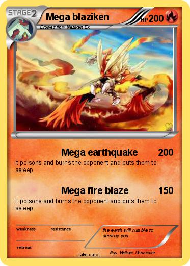 Pokemon Mega blaziken