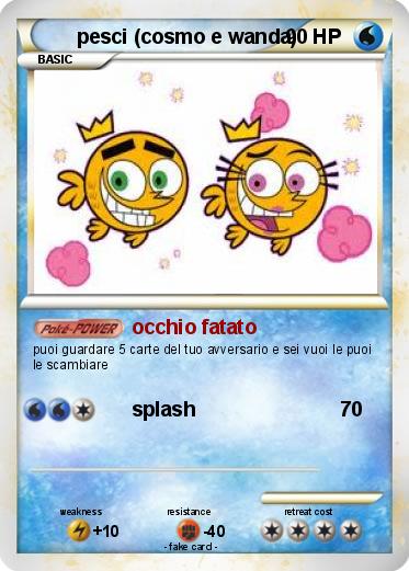 Pokemon pesci (cosmo e wanda)