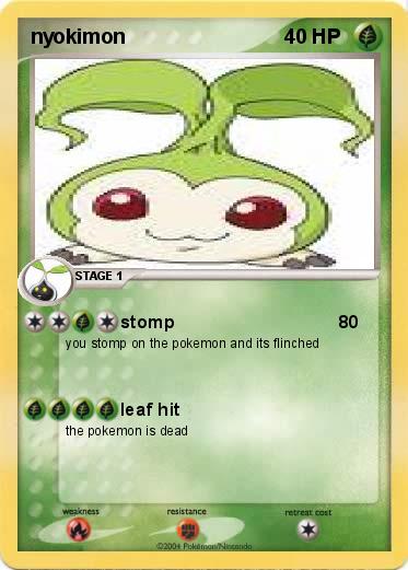 Pokemon nyokimon