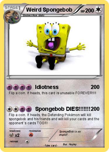 Pokemon Weird Spongebob