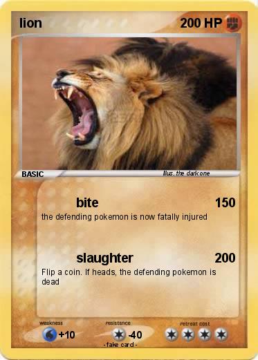 Pokemon lion