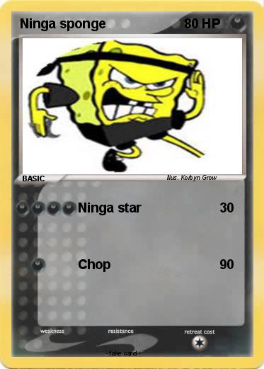 Pokemon Ninga sponge