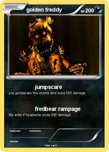 Pokemon golden freddy