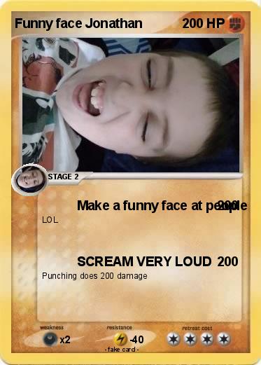 Pokemon Funny face Jonathan