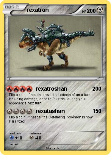Pokemon rexatron